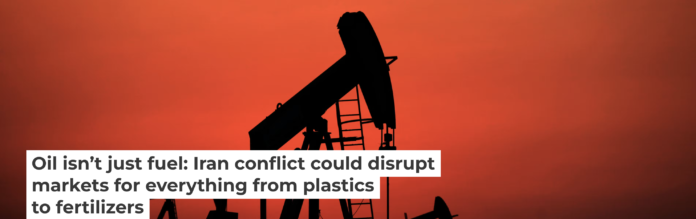 Disruptions to crude oil transport could affect more than fuel supply chains. AP Photo/Hasan Jamali, File